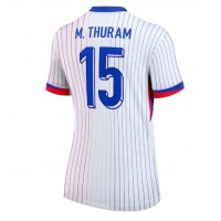 France Marcus Thuram #15 Replica Away Shirt Ladies Euro 2024 Short Sleeve